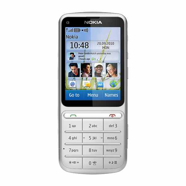 Nokia C3 015 Plata